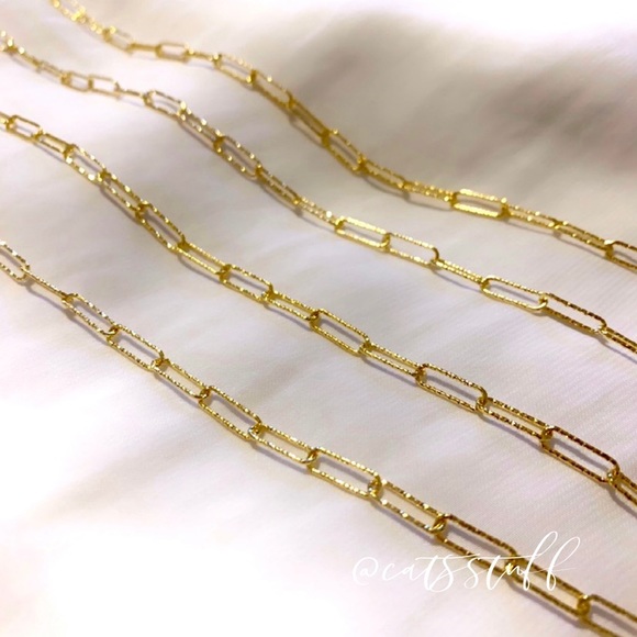 Sparkle Shimmer Chain Link Necklace - Picture 12 of 16